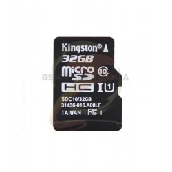 Карта пам'яті 32 GB microSD Kingston UHS-I G2 Class10 (без адаптера) (SDC10G2 / 32GBSP)