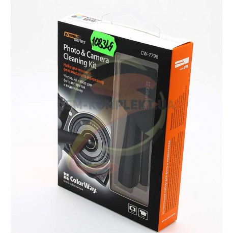 Набір для чищення для фотоапаратів і відеокамер ColorWay, cw-7798