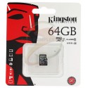 Карта пам яті 64 GB microSDXC Kingston UHS-I G2 Class 10 (без адаптера) (SDC10G2 / 64GBSP)