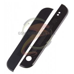 Верхняя + нижняя панель корпуса для HTC One M7 801e, черная