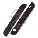 Верхня + нижня панель корпусу для HTC One M7 801e, чорний колір