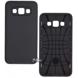 Чехол Ipaky для Samsung Galaxy A3, силиконовый, пластиковая рамка, черный Чехол Ipaky для Samsung Galaxy A3, силиконовый, пластиковая рамка, черный