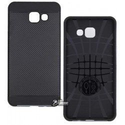 Чохол для Samsung A510 Galaxy A5 (2016), Ipaky, силікон + пластик, чорний