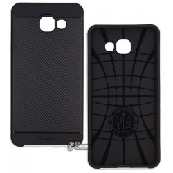 Чехол Ipaky для Samsung Galaxy A510, силиконовый, пластиковая рамка, серебро