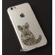 Чехол Hoco силиконовый, Super Star Series Inner Diamond Cat для iPhone 6/6S