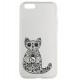 Чехол Hoco силиконовый, Super Star Series Inner Diamond Cat для iPhone 6/6S