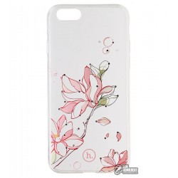 Чехол Hoco силиконовый, Super star series inner diamond flower Bauhinia для iPhone 6/6S