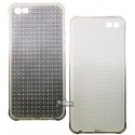 Чехол защитный Hoco Diamond Gradient для iPhone 5/5S, силиконовый, серебрянный