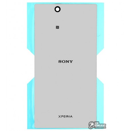Задняя панель корпуса для Sony C6802 XL39h Xperia Z Ultra, C6806 Xperia Z Ultra, C6833 Xperia Z Ultra, белая