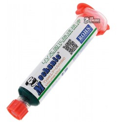Ізоляційний лак MECHANIC LY-UVH900 зелений у шприці 10ml, паяльна маска
