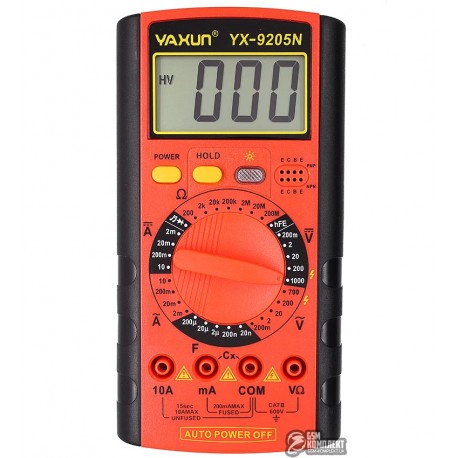Мультиметр YaXun DT-9205N