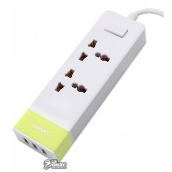 Удлинитель Remax Youth Version RU-S3 EU,желтый