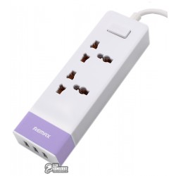 Удлинитель Remax Youth Version RU-S3 EU, сиреневый