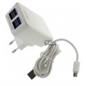 Зарядний пристрій Ldnio DL-AC-62 c Micro-USB 5V / 4.2A 4USB