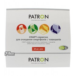 Набор чистящих салфеток PATRON 10 шт