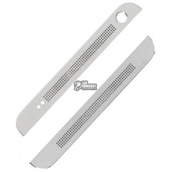 Верхняя + нижняя панель корпуса для HTC One Max 803n, серебристая