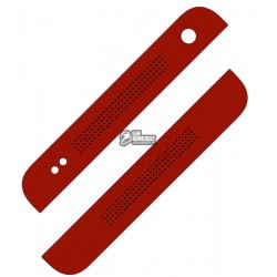 Верхняя + нижняя панель корпуса для HTC One mini 601n, красная