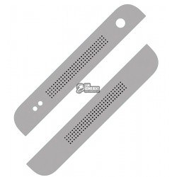 Верхняя + нижняя панель корпуса для HTC One mini 601n, серебристая