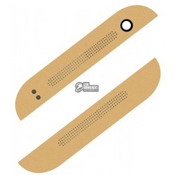 Верхняя + нижняя панель корпуса для HTC One mini 2, золотистая