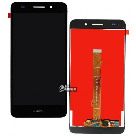 Дисплей для Huawei Y6 II, черный, с сенсорным экраном (дисплейный модуль)