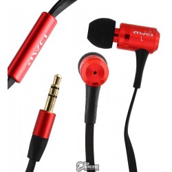 Наушники Awei ES100M красные