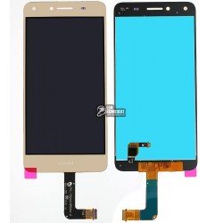 Дисплей для Huawei Y5 II, золотистый, с сенсорным экраном (дисплейный модуль) Дисплей для Huawei Y5 II, золотистый, с сенсорным экраном (дисплейный модуль)