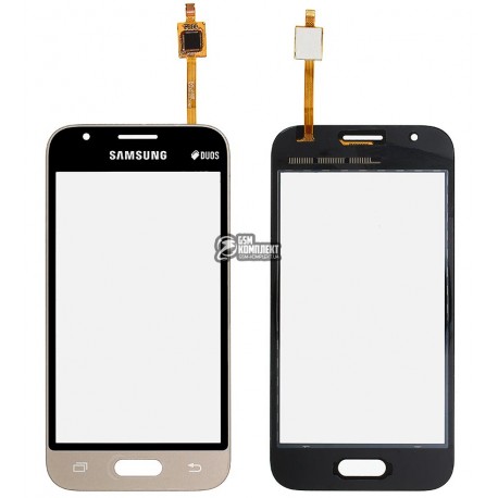 Тачскрин для Samsung J105H Galaxy J1 Mini (2016), золотистый
