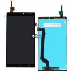 Дисплей для Lenovo A7010 X3 Lite, Vibe K4 Note, черный, с сенсорным экраном (дисплейный модуль)