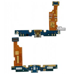 Шлейф для LG E975 Optimus G, конектора зарядки, з компонентами Шлейф для LG E975 Optimus G, конектора зарядки, з компонентами