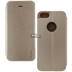 Кожаный Чехол Hoco Juice series Nappa для iPhone 5/5S золото