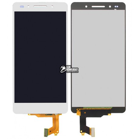 Дисплей для Huawei Honor 7, белый, с сенсорным экраном (дисплейный модуль)