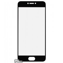 Закаленное защитное стекло для Meizu Pro 6, 0,26 mm 9H, черное