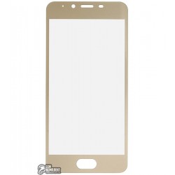 Закаленное защитное стекло для Meizu U10, 0,26 mm 9H, золотое