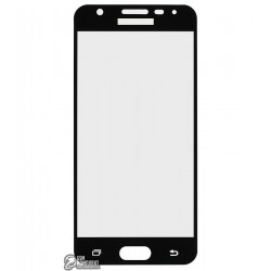 Закаленное защитное стекло для Samsung G570F Galaxy J5 Prime, 0,26 мм 9H, черное