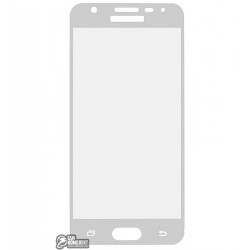 Закаленное защитное стекло для Samsung G570F Galaxy J5 Prime, 0,26 мм 9H, белое