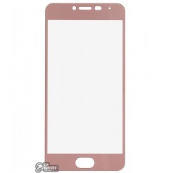 Закаленное защитное стекло для Meizu M3s, 0,26 мм 9H, Rose Gold