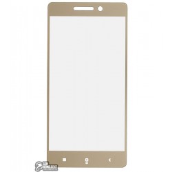 Закаленное защитное стекло Xiaomi Redmi 3, 0,26 mm 9H, золотое