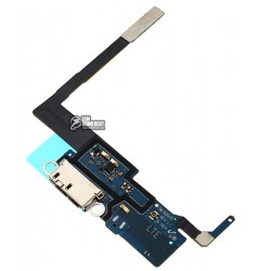 Шлейф для Samsung N9005 Note 3, N9006 Note 3, конектора зарядки, з мікрофоном, з компонентами, rev 1.1 Шлейф для Samsung N9005 Note 3, N9006 Note 3, конектора зарядки, з мікрофоном, з компонентами, rev 1.1