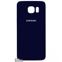 Задня панель корпусу для Samsung G920F Galaxy S6, синій колір, 2.5D, оригінал (PRC)