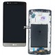 Дисплей для LG G3s D724, серый, с сенсорным экраном (дисплейный модуль),с передней панелью, original (PRC)