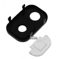 Скло камери для Samsung N900 Note 3, N9000 Note 3, N9005 Note 3, N9006 Note 3, чорне