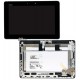 Дисплей для планшета Asus MeMO Pad FHD 10 LTE ME302KL (K005), черный, с рамкой, с сенсорным экраном (дисплейный модуль)