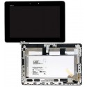 Дисплей для планшета Asus MeMO Pad FHD 10 LTE ME302KL (K005), черный, с рамкой, с сенсорным экраном (дисплейный модуль)