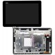 Дисплей для планшета Asus MeMO Pad 10 ME102A, черный, с сенсорным экраном (дисплейный модуль),с рамкой, #B101EAN01.1/MCF-101-099