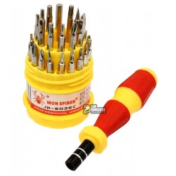 Набор отверток стакан Iron Spider JK-6036C