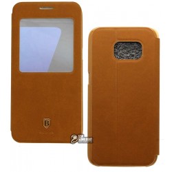 Чехол для Samsung G930 Galaxy S7, Baseus Terse Leather, Highland коричневый