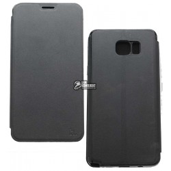 Чехол для Samsung N920 Galaxy Note 5, Hoco Juice Series Nappa, силикон, черный
