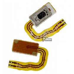 Шлейф для Lenovo A356, кнопки включения, с компонентами