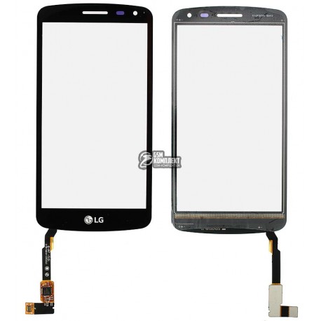 Тачскрин для LG K5 X220 Dual Sim, черный