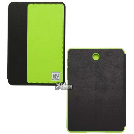 Кожаный чехол Baseus wies series для Samsung Galaxy Tab S2 8" черный+зеленый